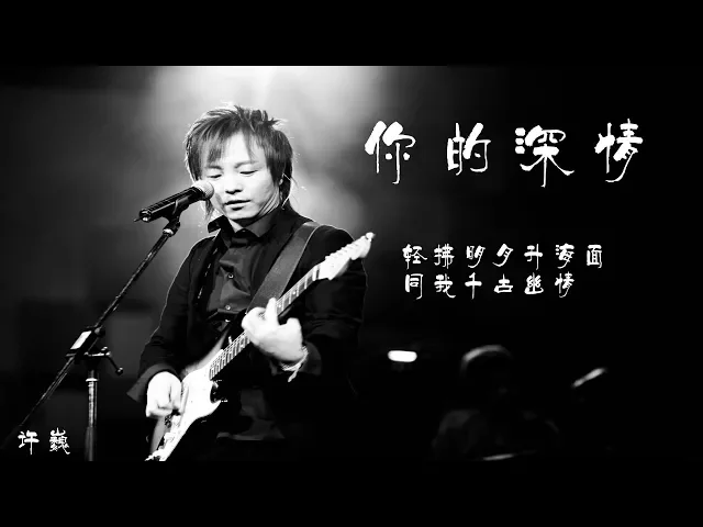 你的深情 - 许巍 专辑《无尽光芒》 纯享【动态歌词lyrics】
